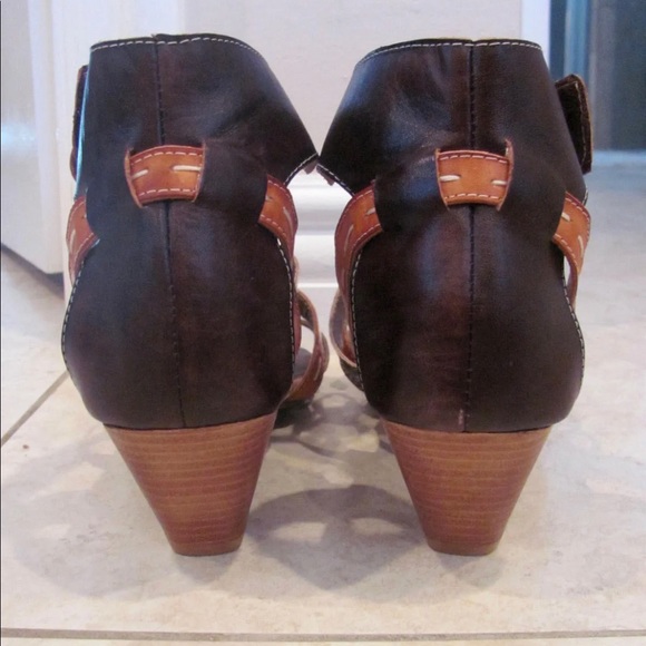 Cute Spring Step Pleasure Colorful Sandals 40 US 9M - Picture 4 of 11